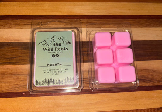 Pink Chiffon Wax melt